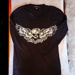 Rock & Republic long sleeve Skull Design shirt